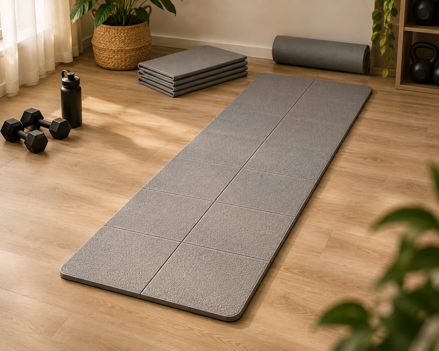 Foldable Fitness & Yoga Mat