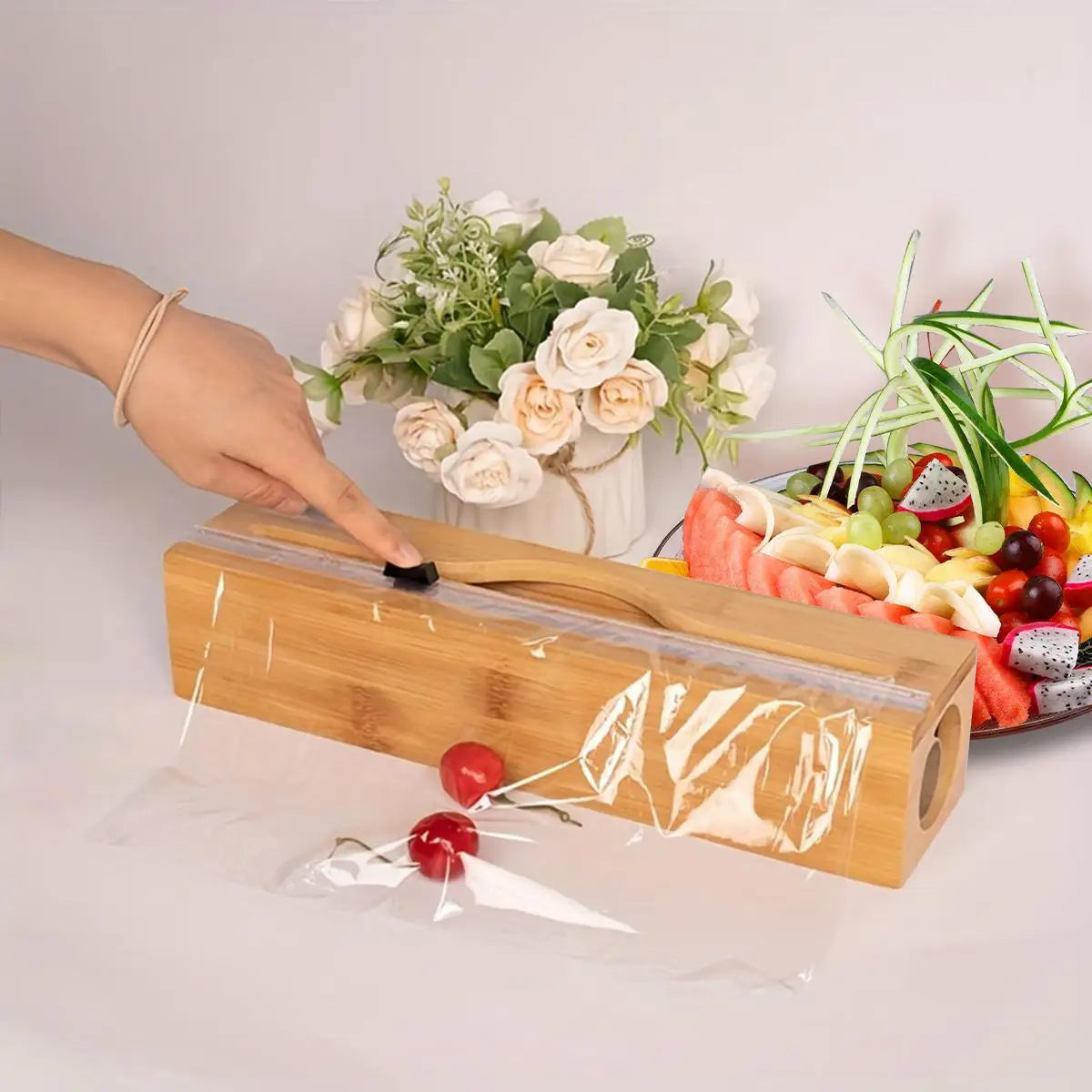 Bamboo Wrap Dispenser