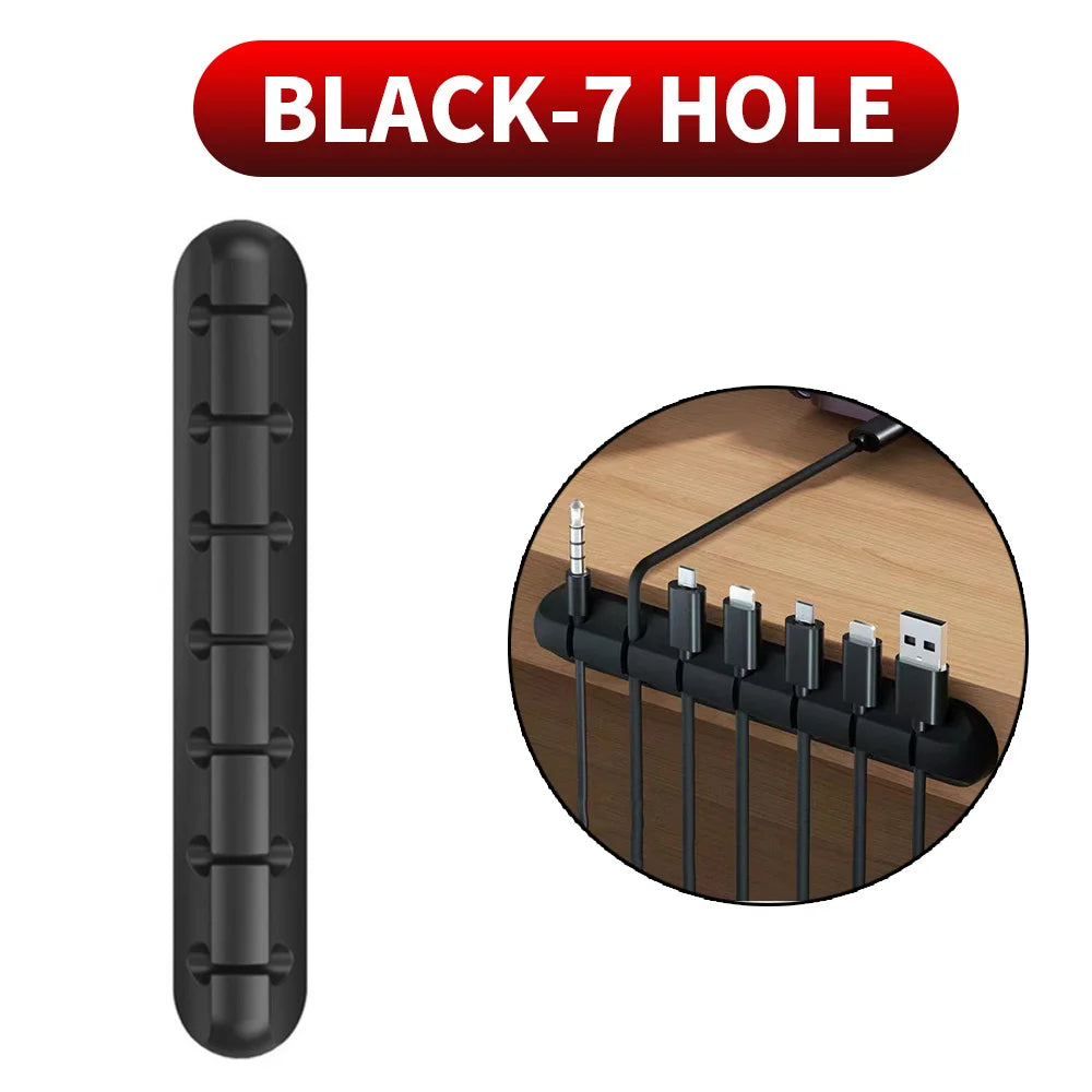 Minimalist Cable Management Clips