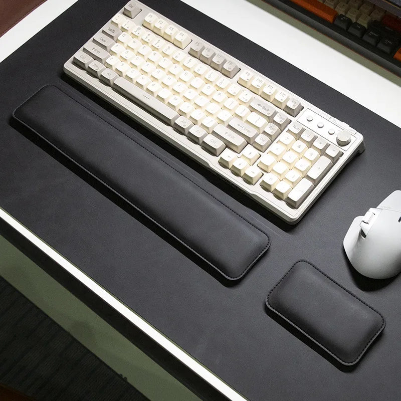Premium Desk Mat & Wrist Rest Set