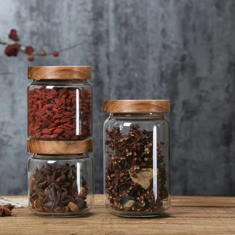 Airtight Glass Pantry Canister
