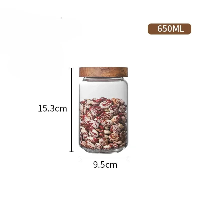 Airtight Glass Pantry Canister