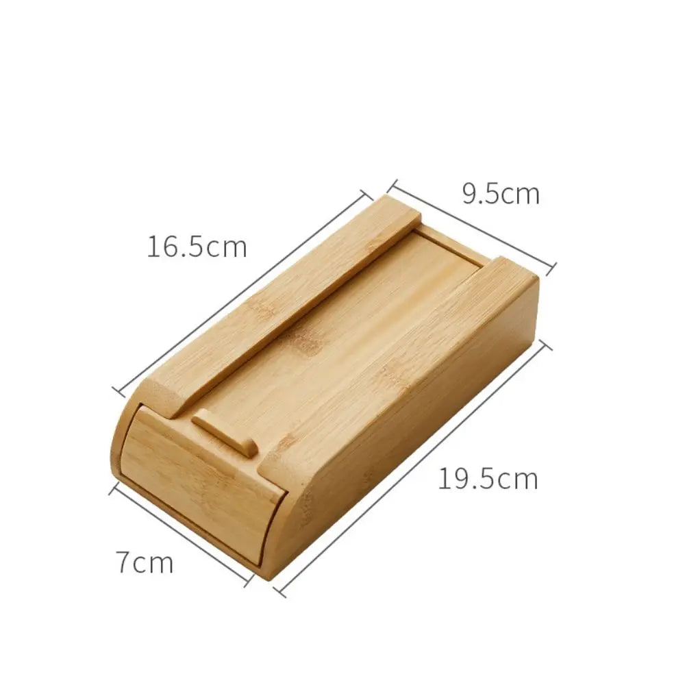 Wooden Under-Desk Storage Drawer