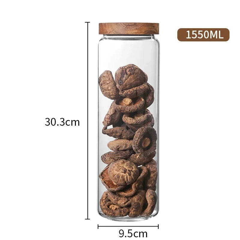 Airtight Glass Pantry Canister