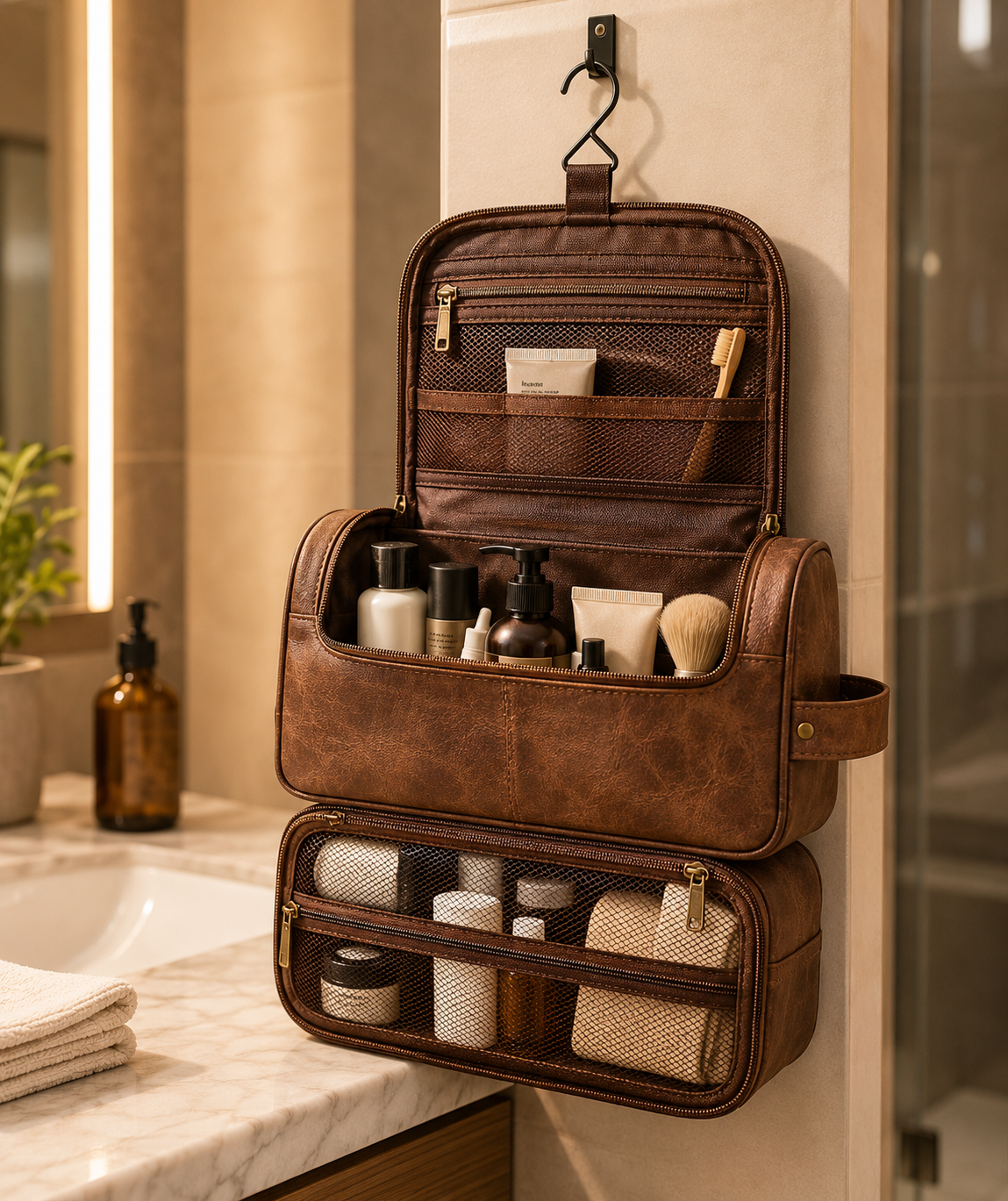 Hanging Travel Toiletry Organizer