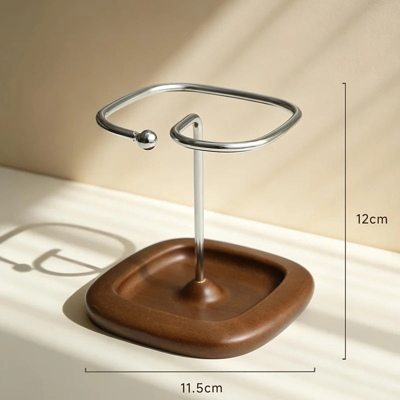 Wood & Metal Living Room Essentials Stand