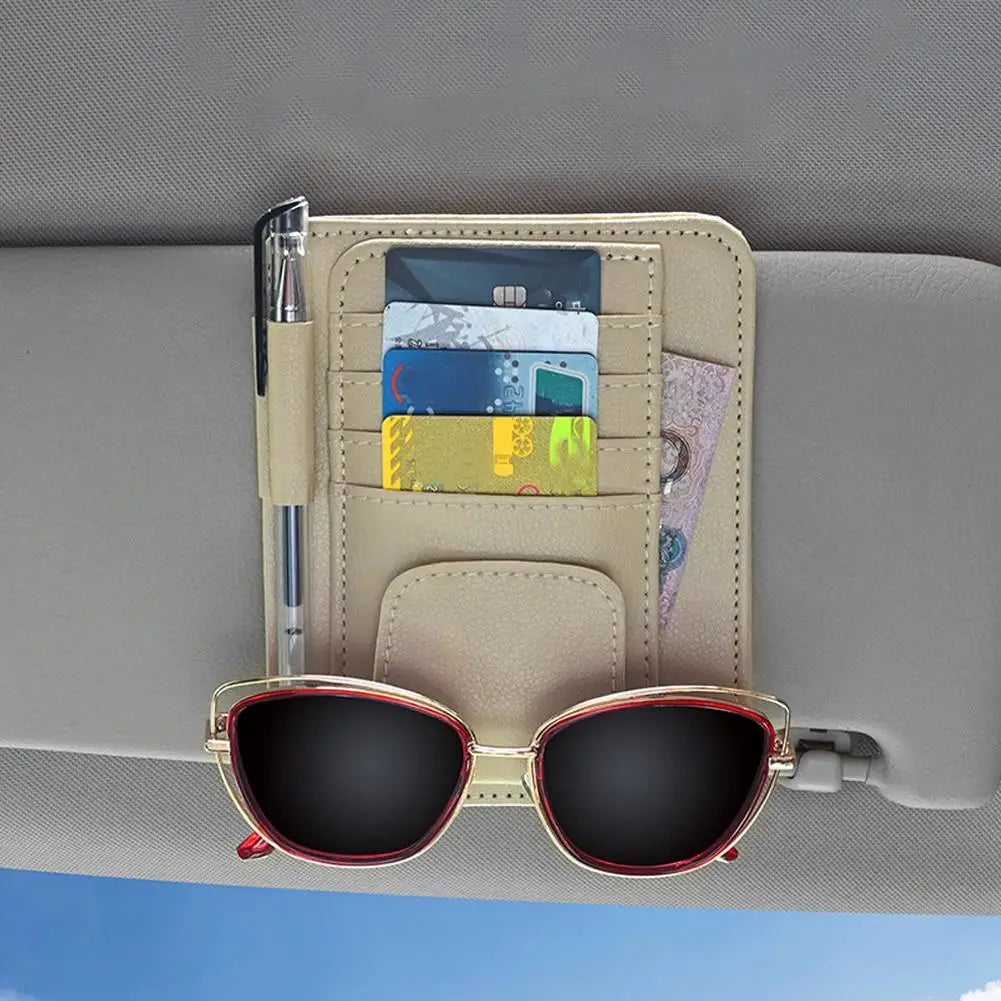 Car Sun Visor Essentials Organizer