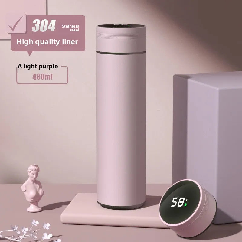 Smart Temperature Display Insulated Bottle