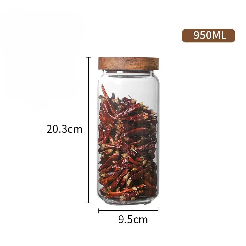 Airtight Glass Pantry Canister