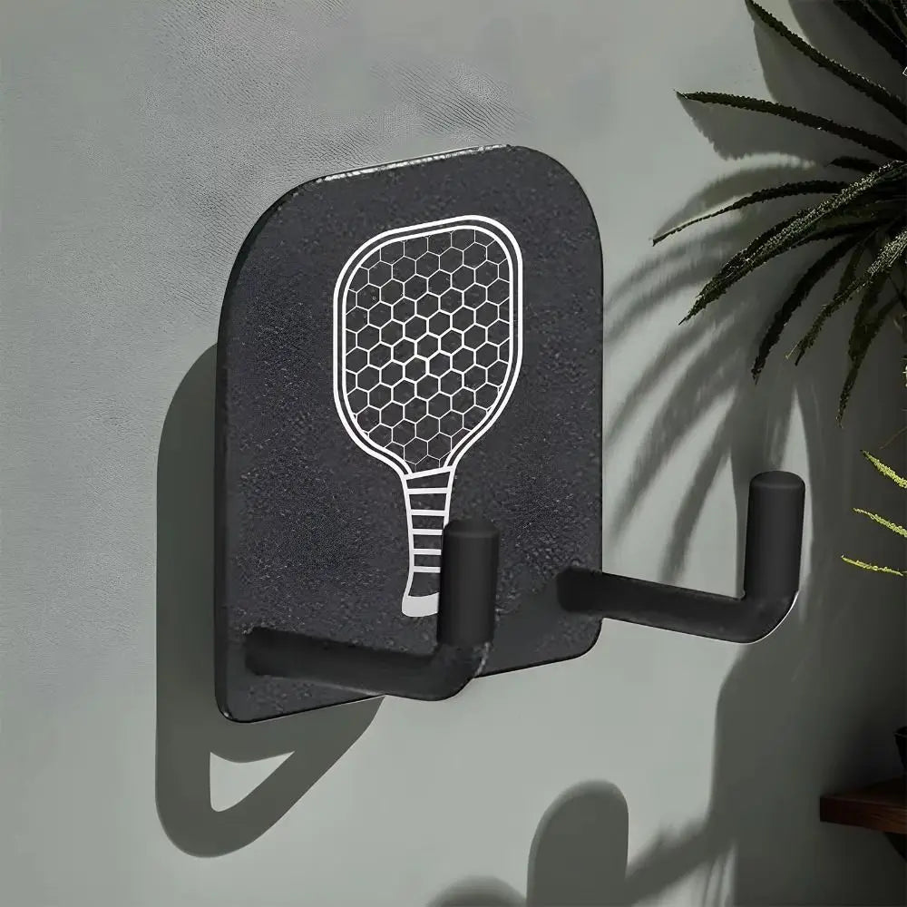Pickleball Paddle Wall Hooks – 2 Pack