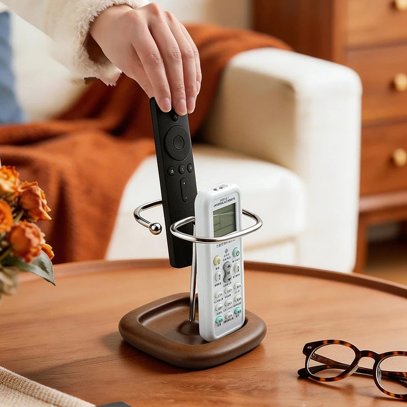 Wood & Metal Living Room Essentials Stand