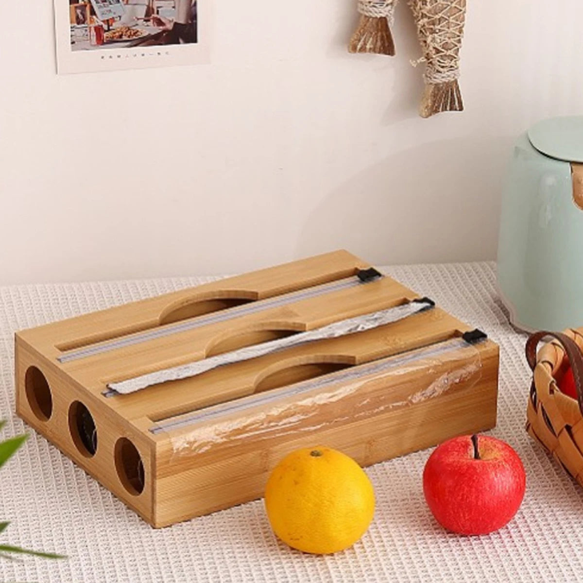 Bamboo Wrap Dispenser