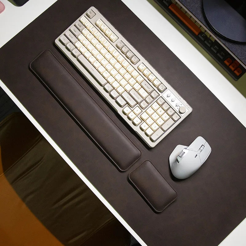 Premium Desk Mat & Wrist Rest Set