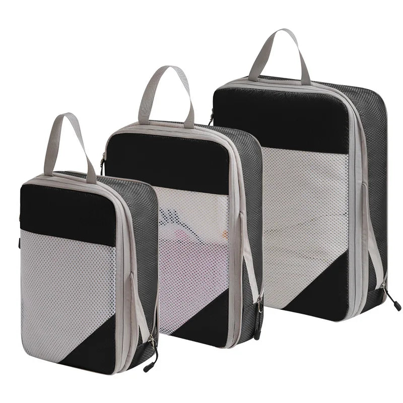 3-Piece Travel Packing Cube Set