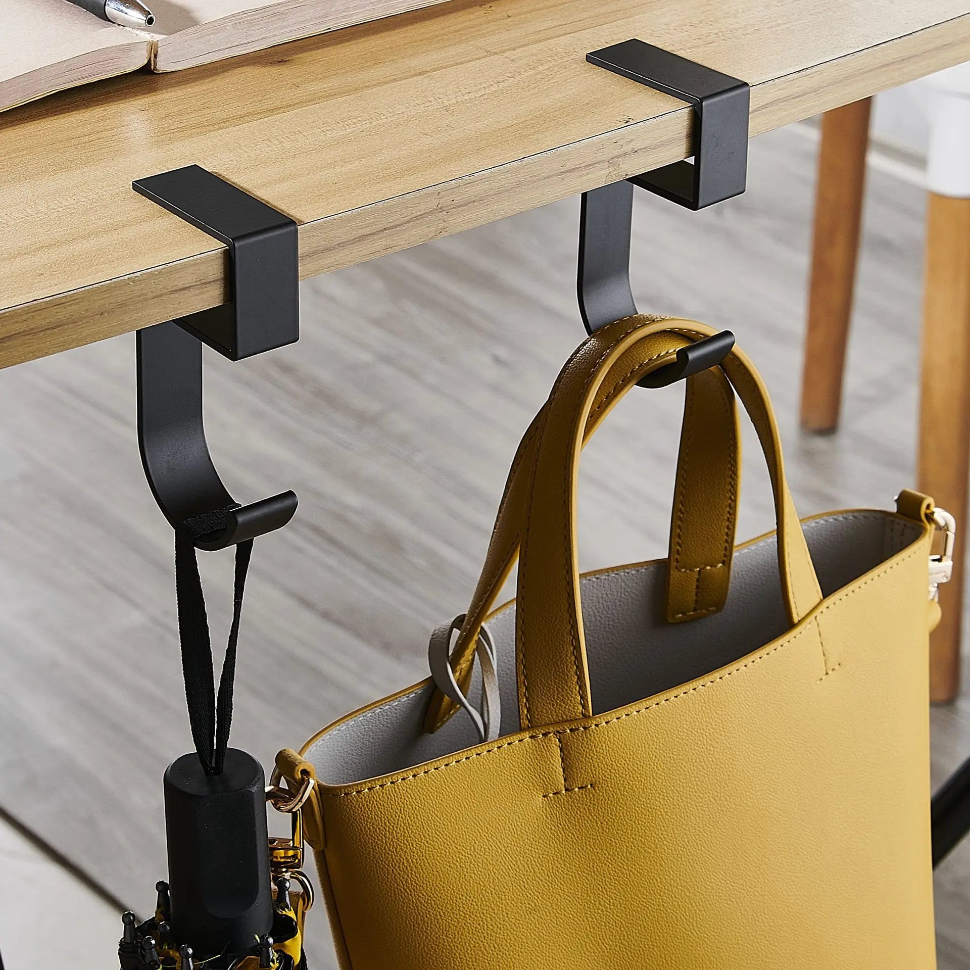 Minimalist Under-Desk Utility Hook