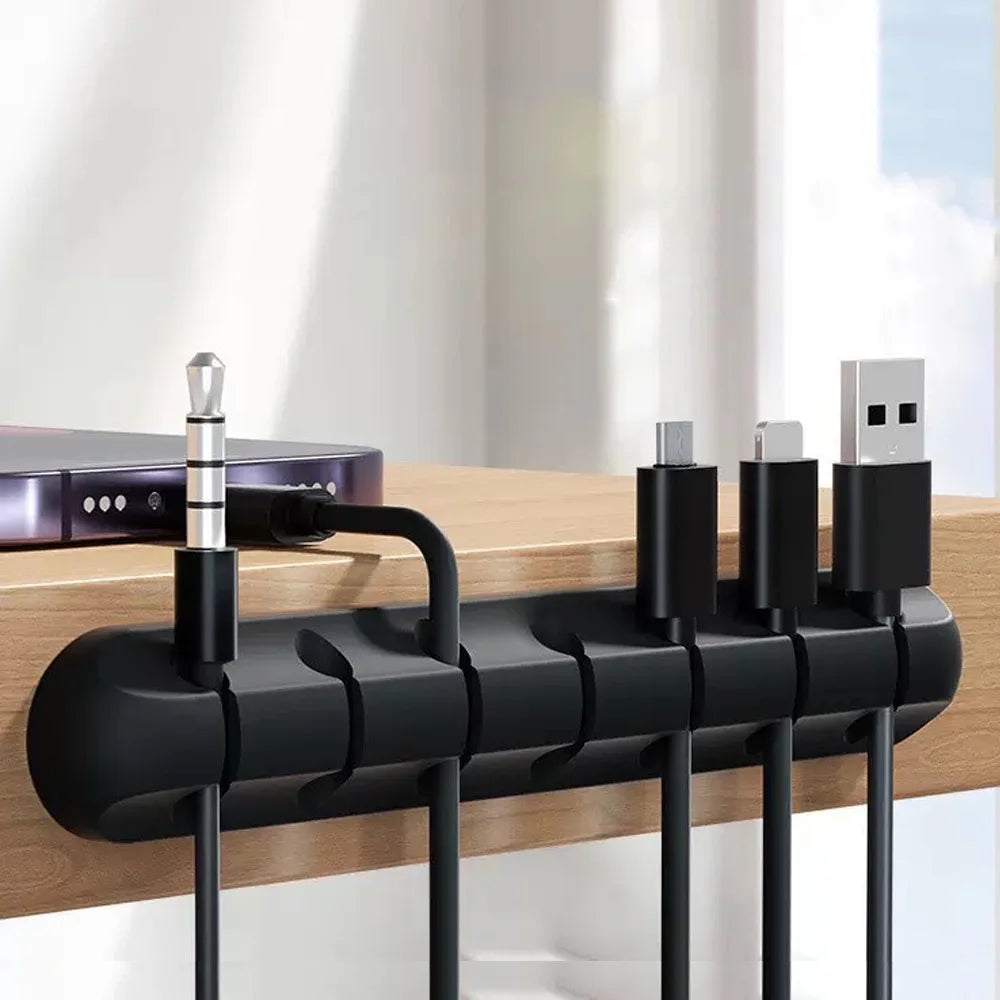 Minimalist Cable Management Clips