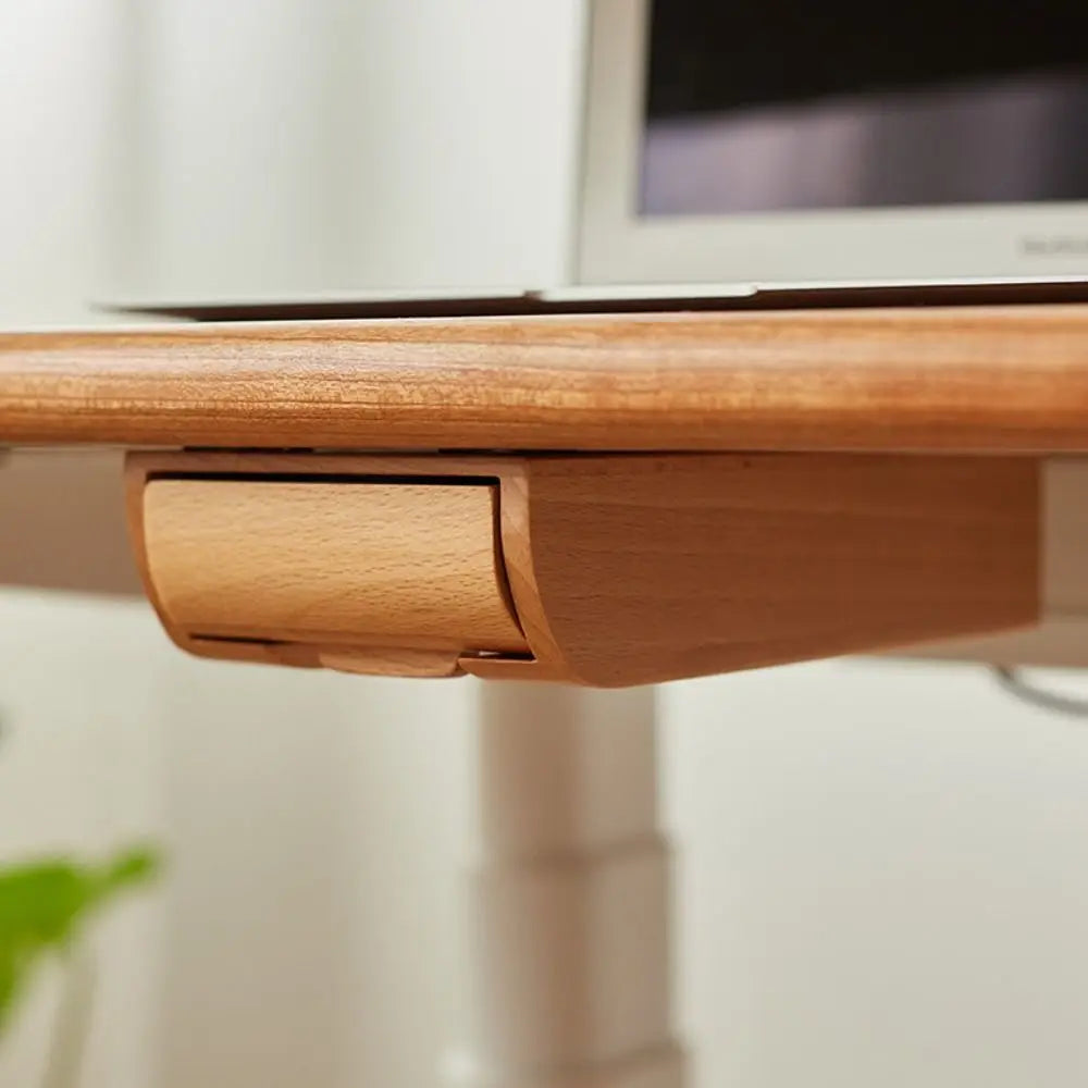 Wooden Under-Desk Storage Drawer