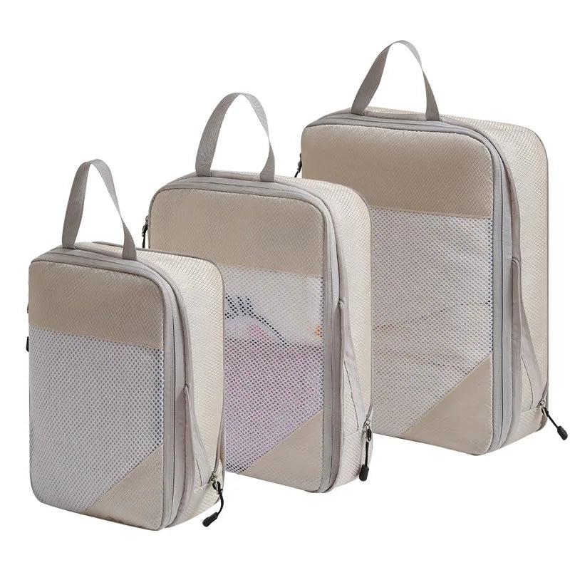 3-Piece Travel Packing Cube Set