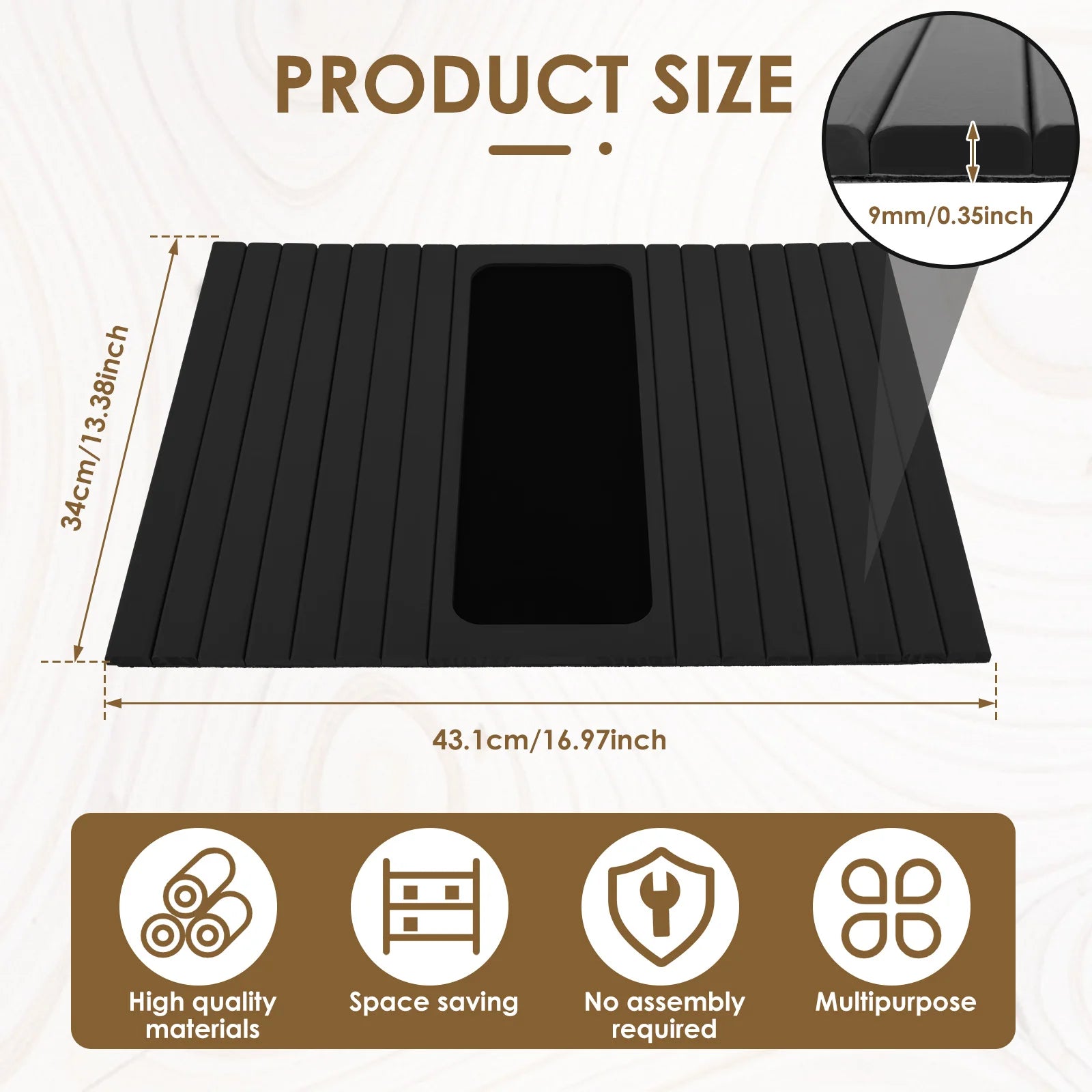 Foldable Sofa Arm Tray