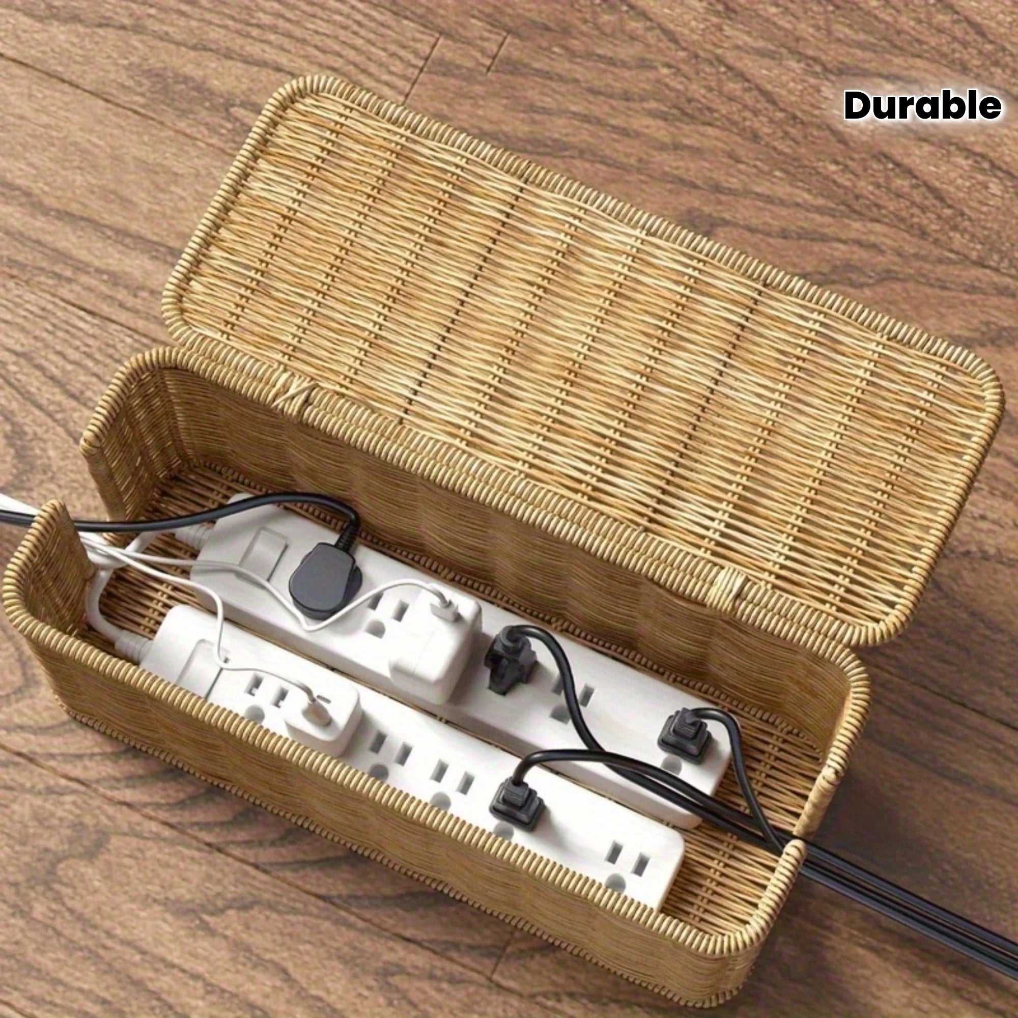 Handwoven Cable Management Box