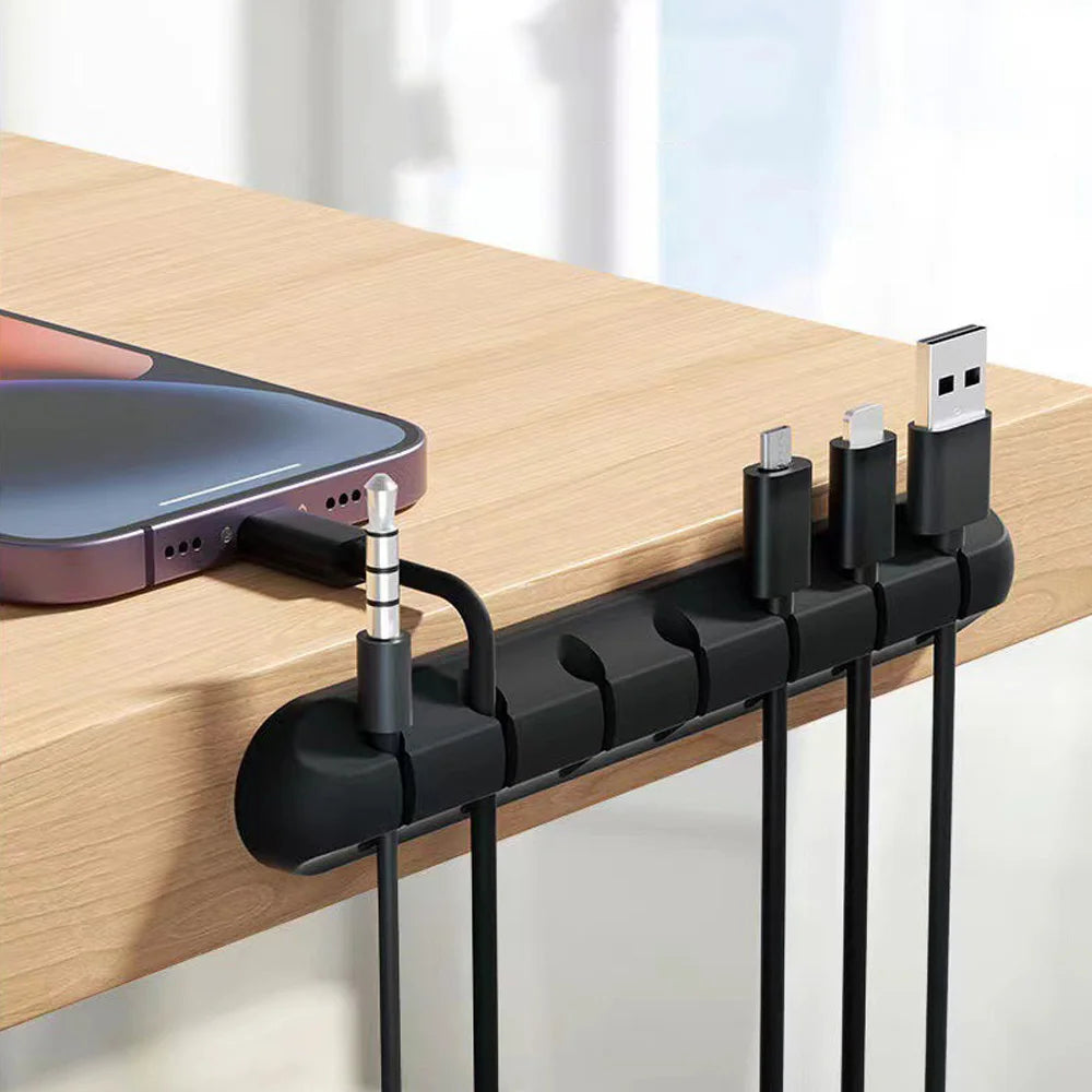 Minimalist Cable Management Clips