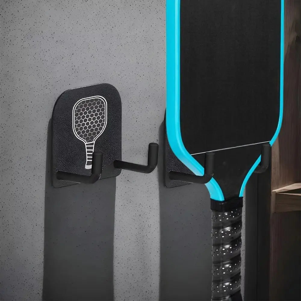 Pickleball Paddle Wall Hooks – 2 Pack