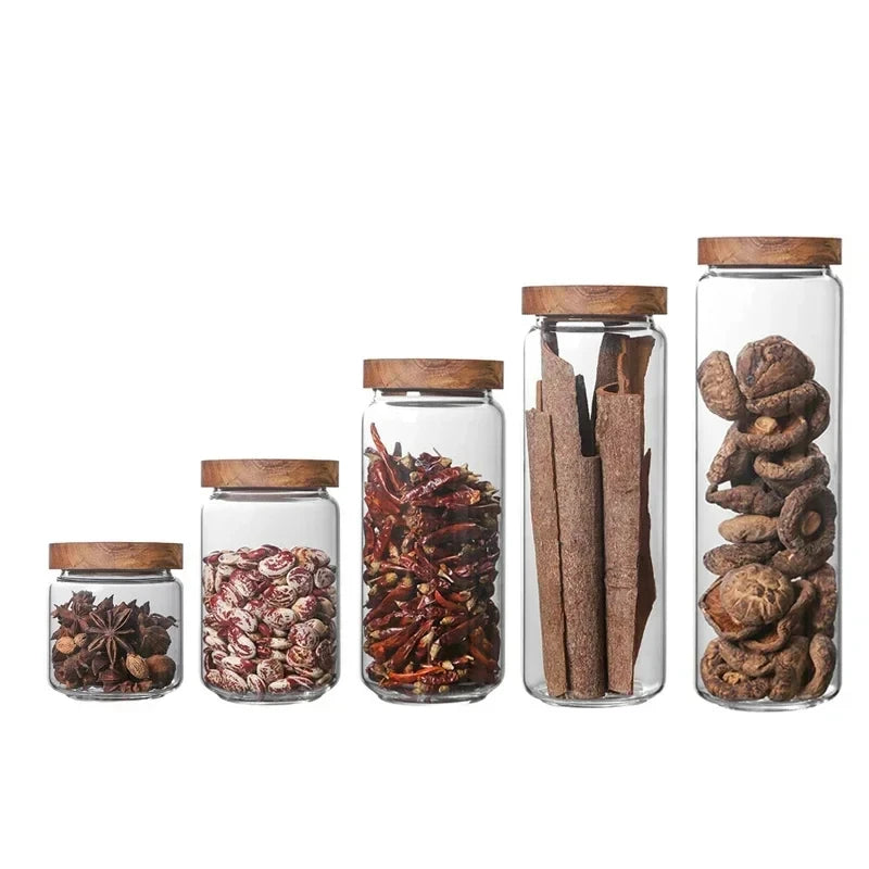 Airtight Glass Pantry Canister